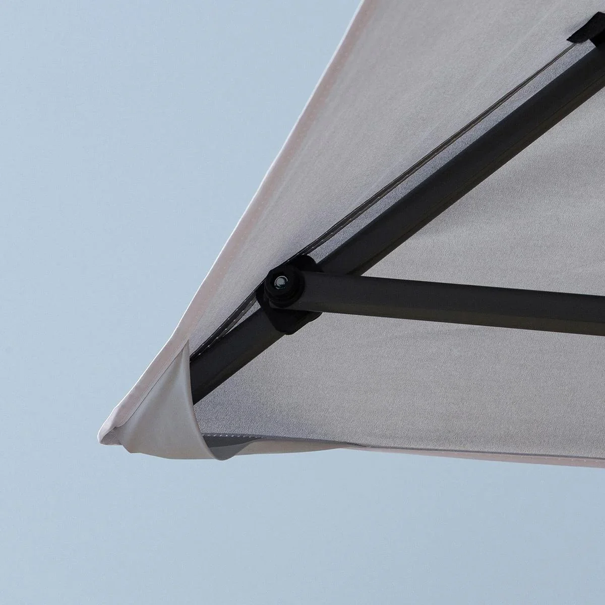 Pop-Up-Pavillon zusammenfaltbar hellgrau, weiß - 4