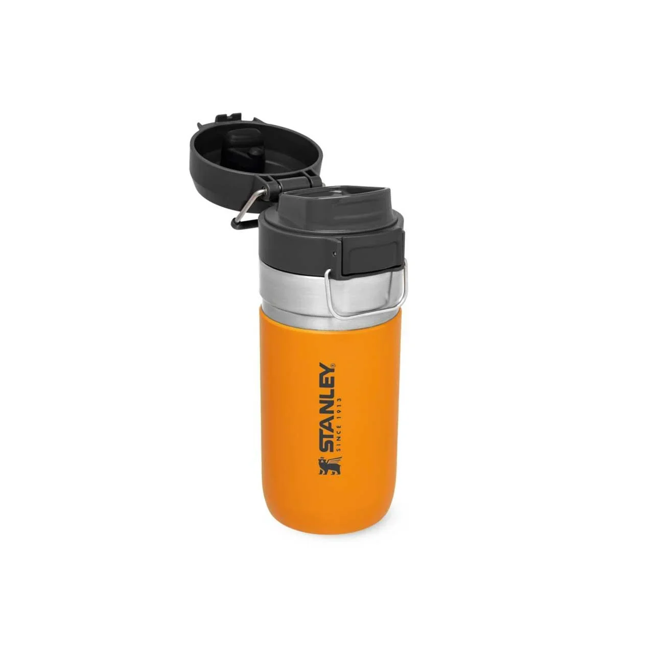 Quick Flip Water Bottle 0,47 l, Saffron, Vakuumisolierung, Sicherheitsverschluss - 1