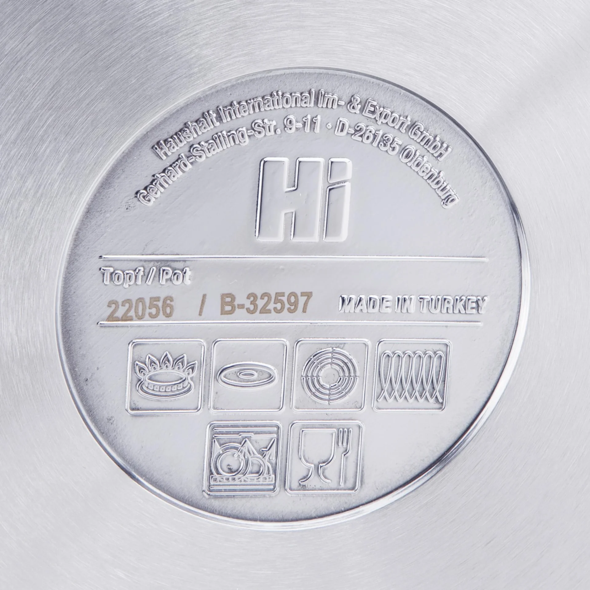 Universaltopf, 20 l mit Glasdeckel - 1