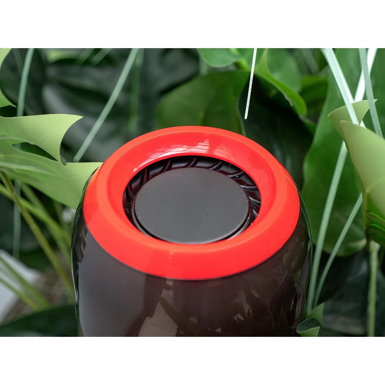 VT-7456 Bluetooth-Lautsprecher mit RGB-Beleuchtung - 2x 3Watt - rot - 4