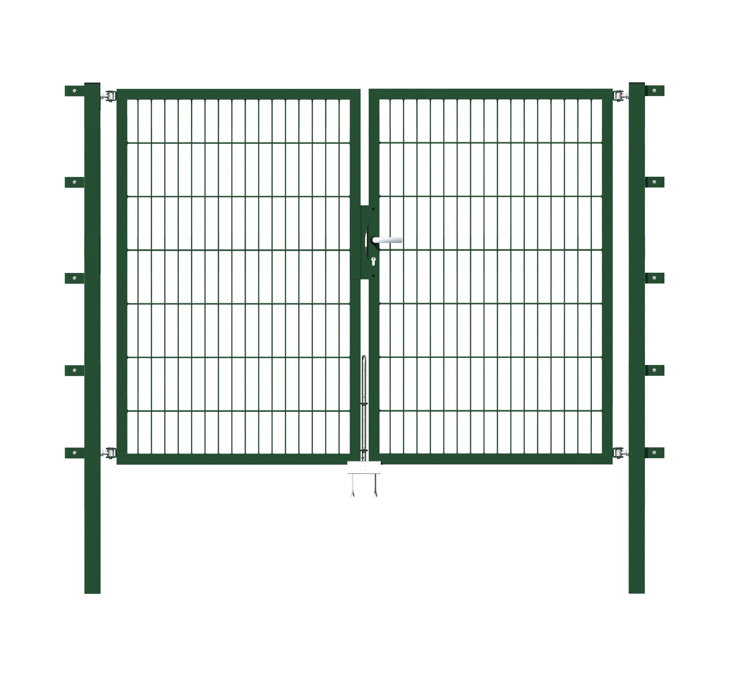 Doppeltor Flexo mit Zubehör, grün, Breite 200 cm, Höhe 140 cm, PF: 60x60 cm - 1