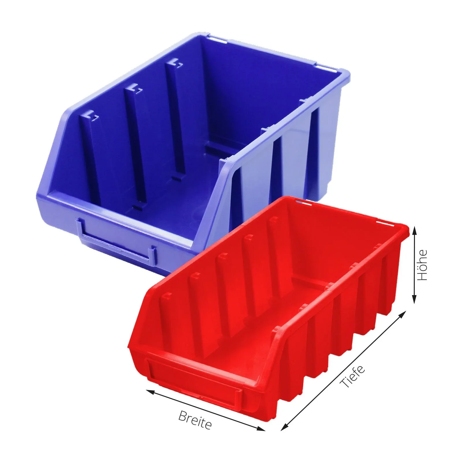 Werkzeugschrank mit 78 Sichtlagerkästen - 2