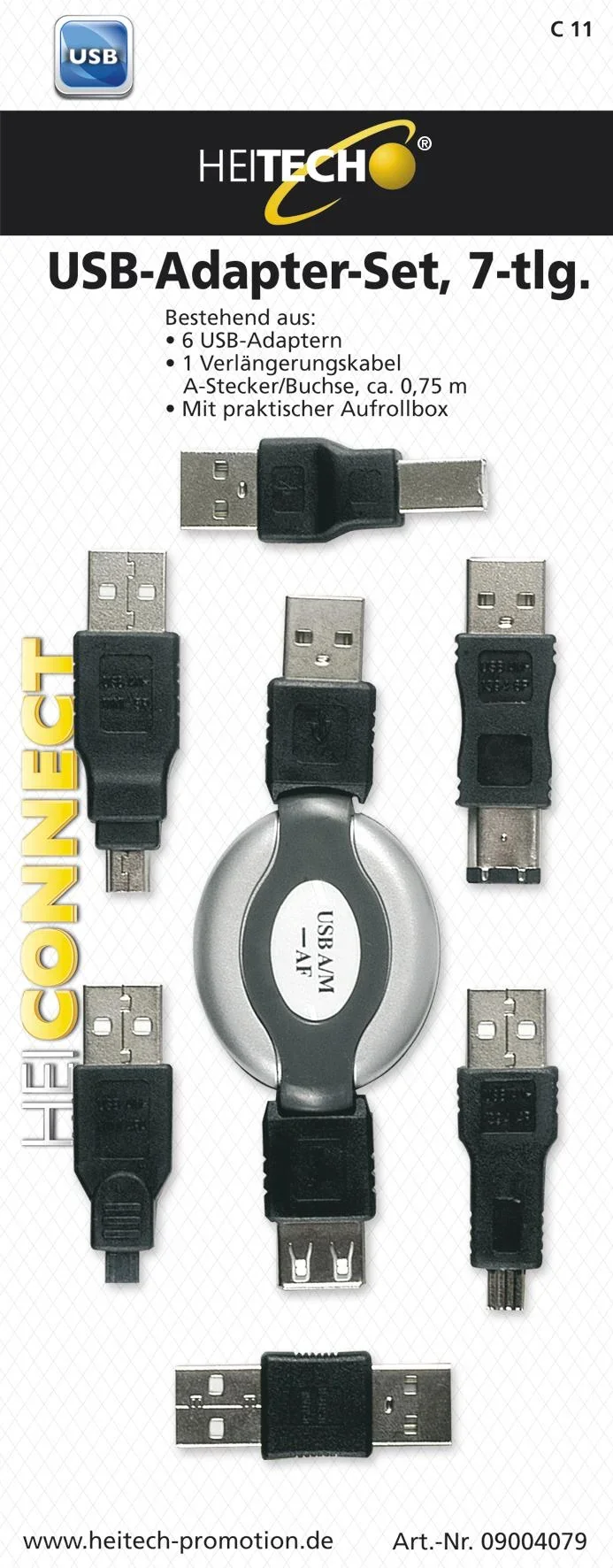 USB-Adapter-Set, 7-teilig - 0