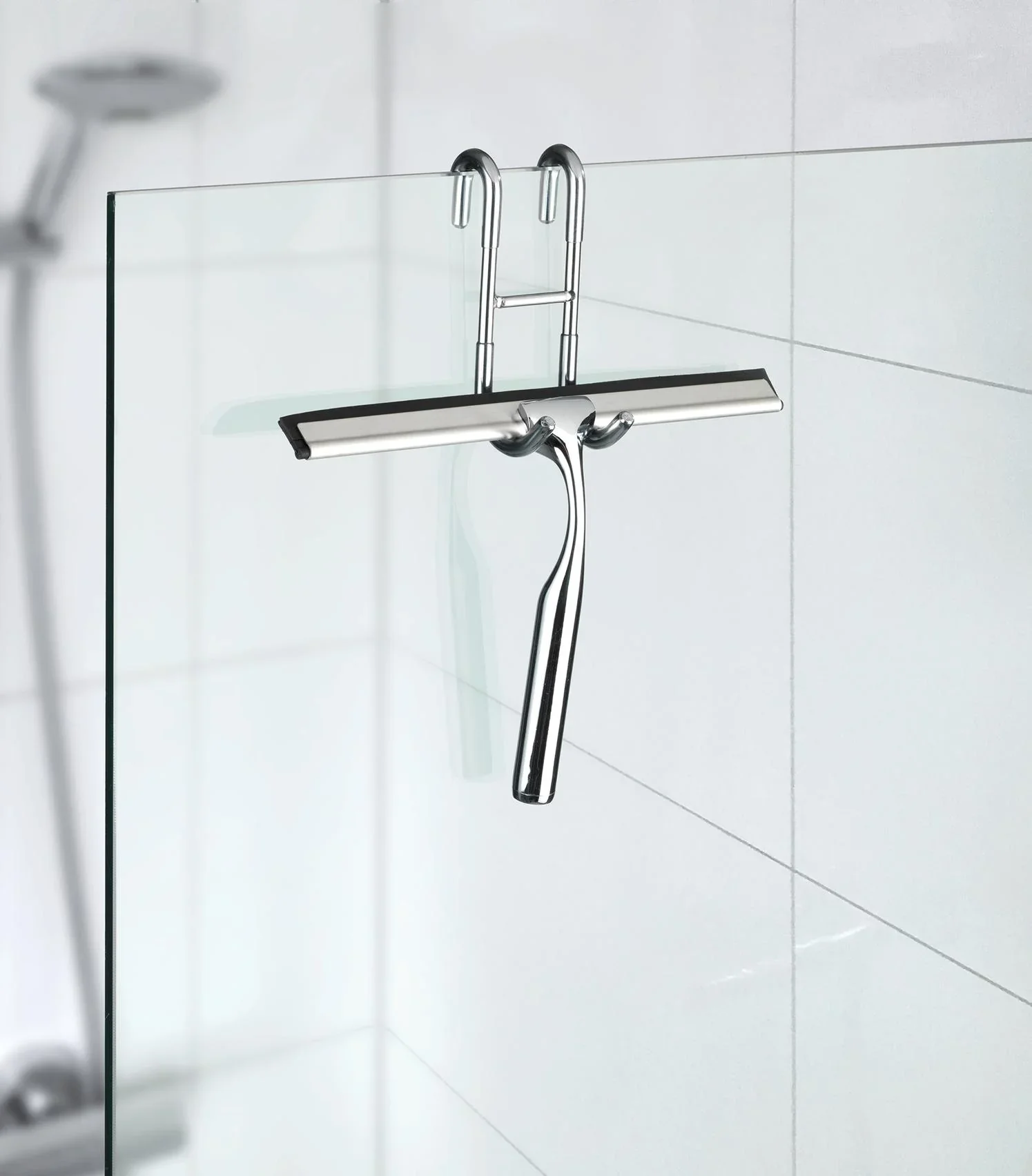 Rundheizkörper-Haken "Duo", Edelstahl, Silberfarben - 3