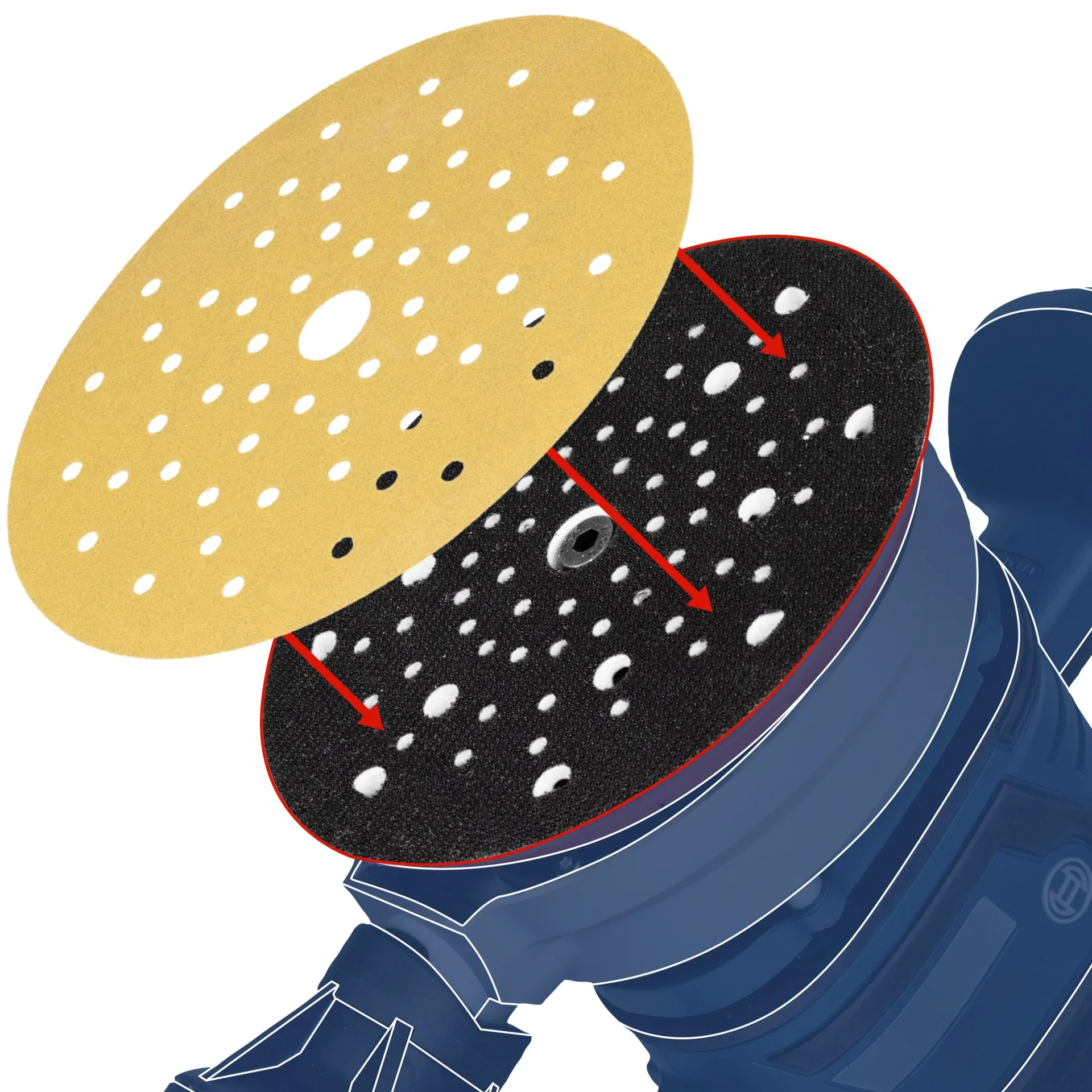 Schleifblatt C470, 100 x 150 mm, K120, 10 Stück - 6