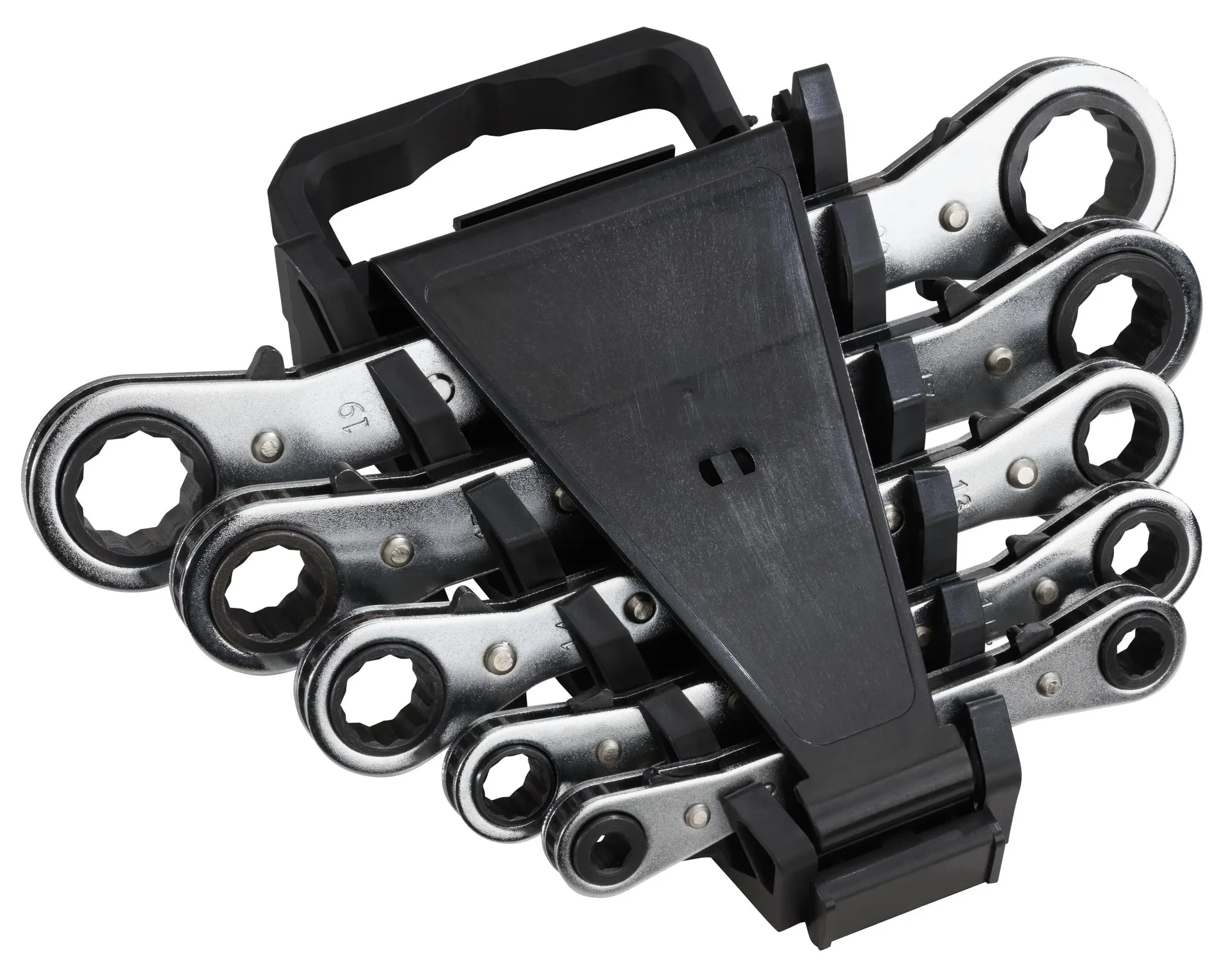 Ratschen-Ringschlüssel-Satz 5-teilig - 1