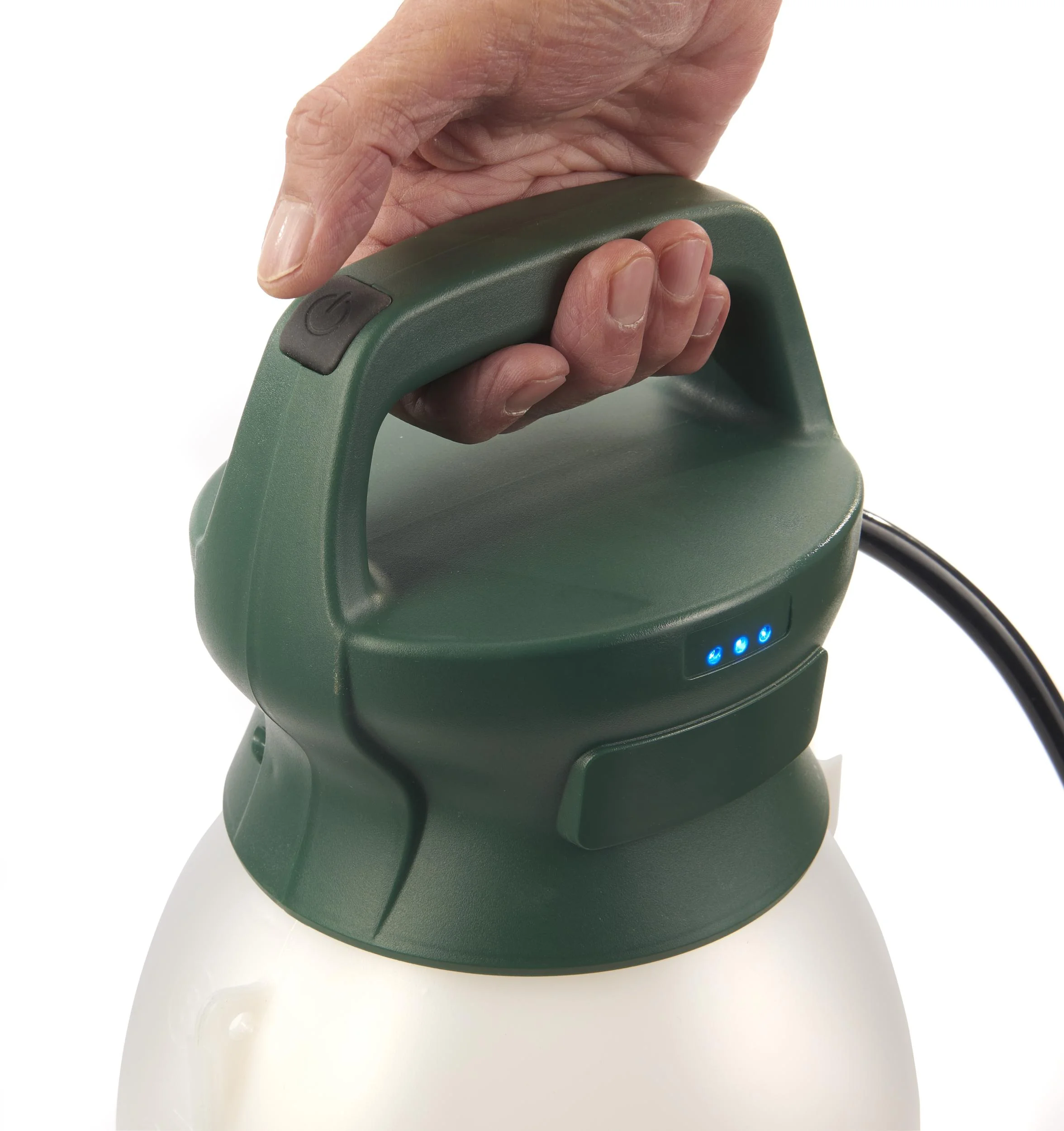 Akku-Sprühgerät Li-Ionen 8L GM ALS + Unkrautfrei Weedex Total 380 ml + Sprühschirm 2er Set - 4