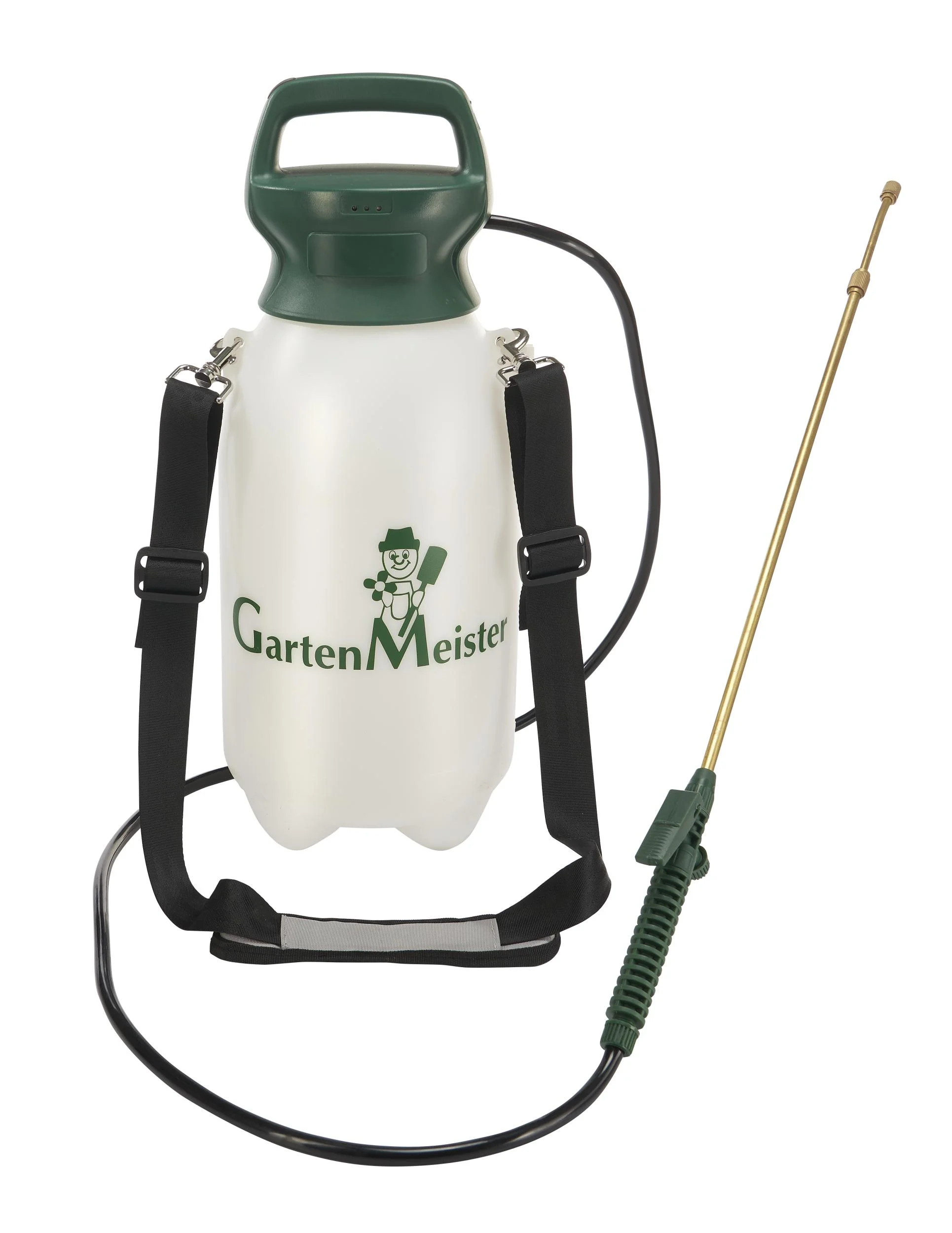 Akku-Sprühgerät Li-Ionen 8L GM ALS + Unkrautfrei Weedex Total 380 ml + Sprühschirm 2er Set - 5