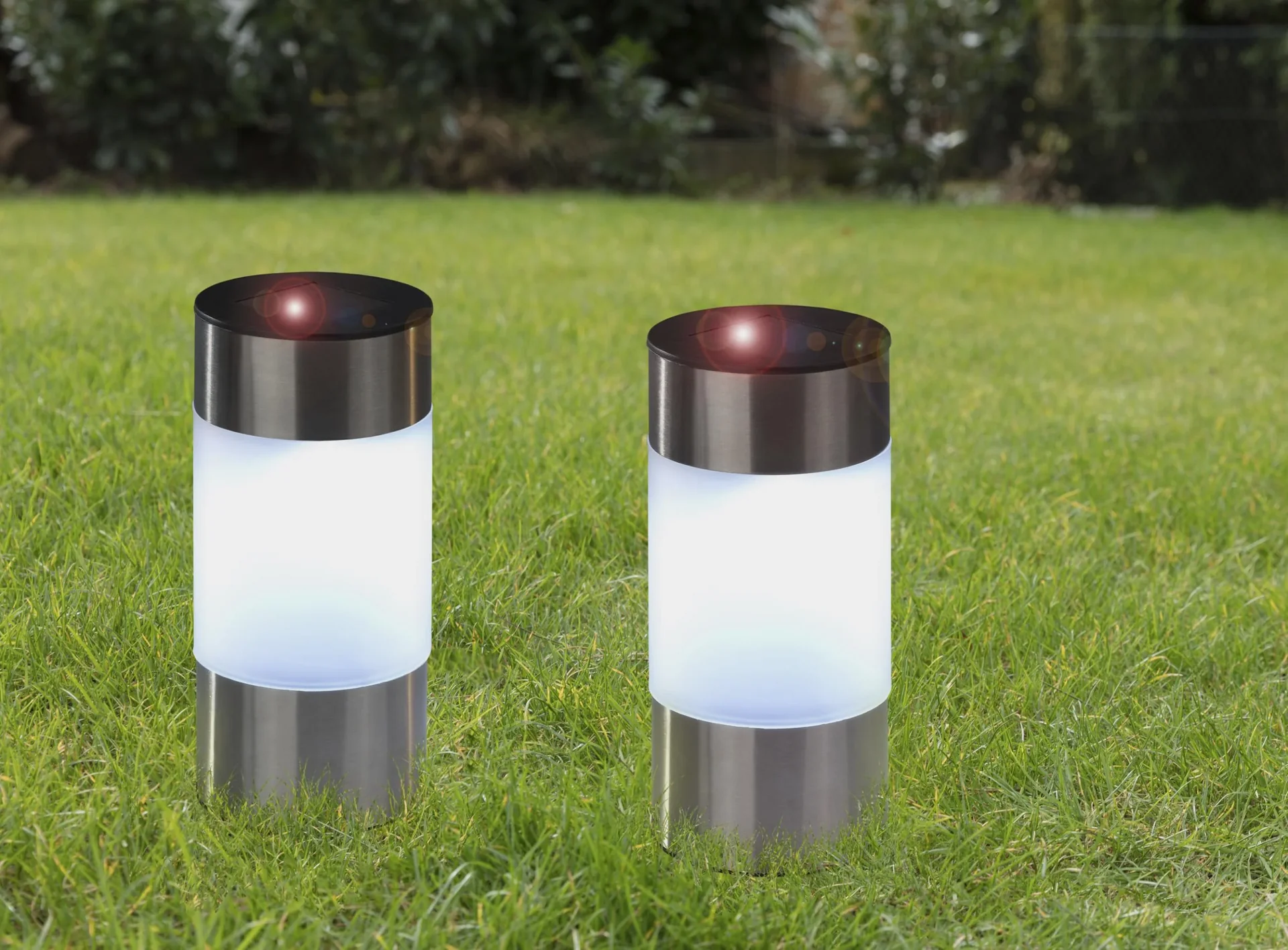 LED Solar Leuchte - 2er Set - 3