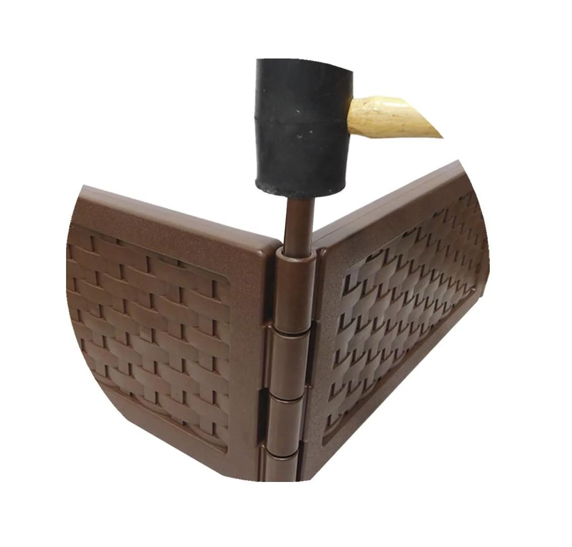 Multifunktions Hochbeet flexibel & erweiterbar 4er Set terracotta - 1