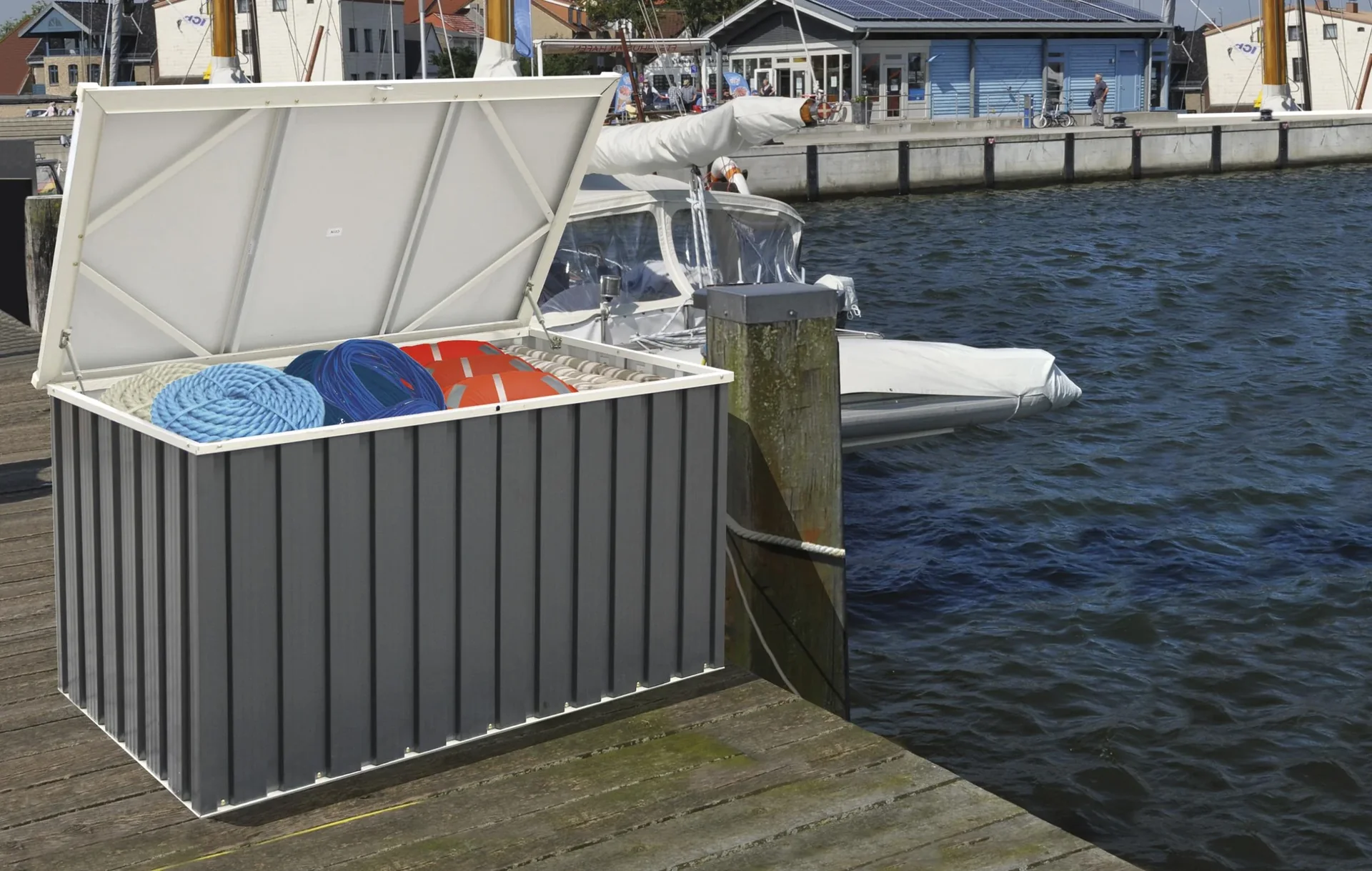 Metall Gerätebox, 135 x 70 cm - 0