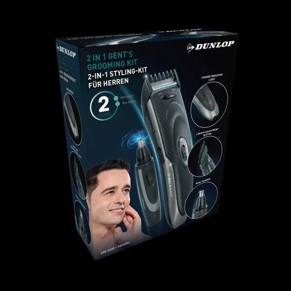 Akku-Haarschneider und Nasen/Ohr-Haarschneider 2in1 - 1