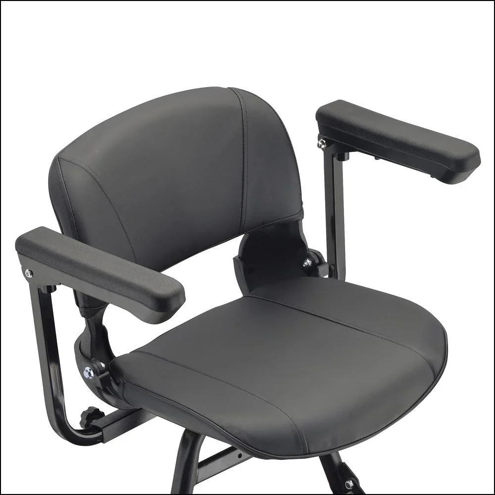 4-Rad E-Mobil Assisi 2.0 6 km/h Safety: 36V/10Ah Li-Ionen mit Gepäck-Tasche/-Korb, Blinker, faltbar, blau - 3