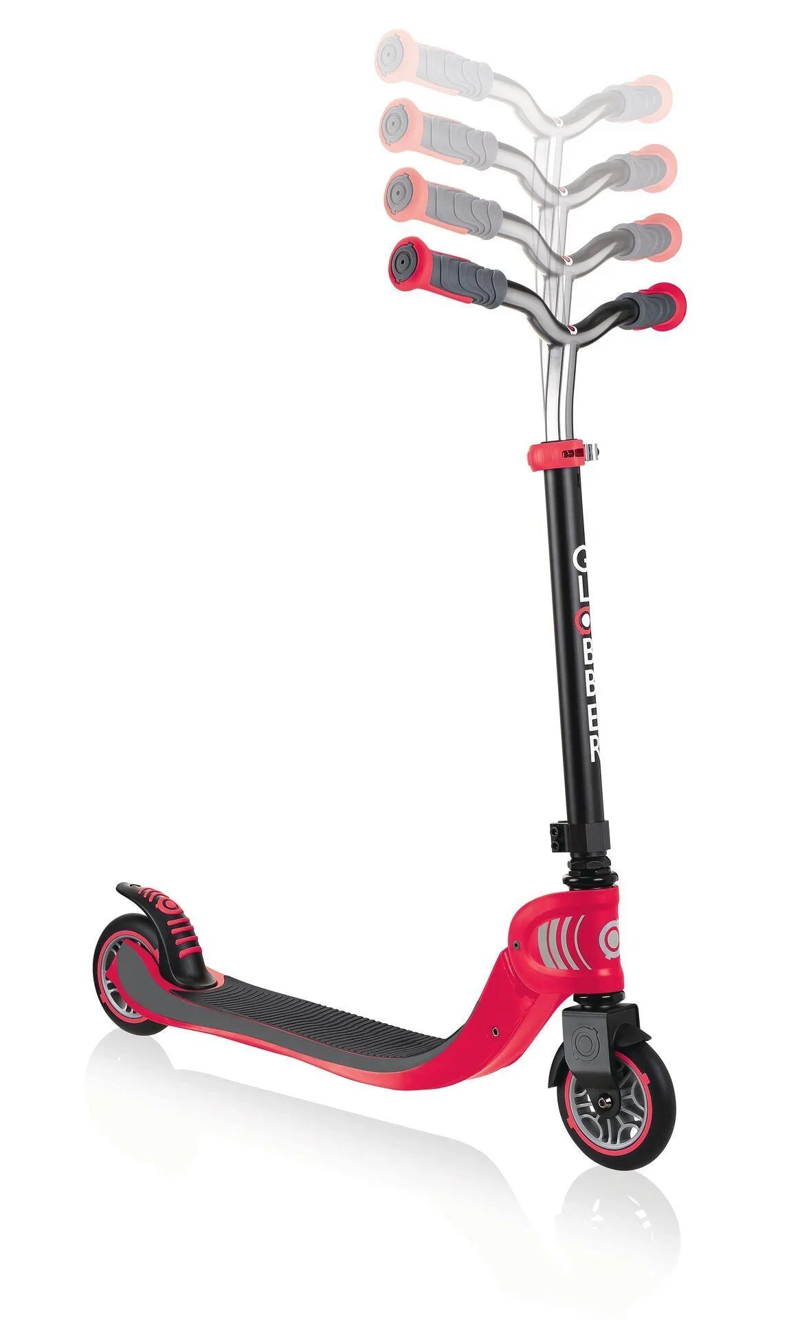 STUNTSCOOTER GS 720   Freestyle Kickroller, 110 mm, ABEC 7, verstärkter Lenker, 360°-Lenkung, schwarz-graublau - 0