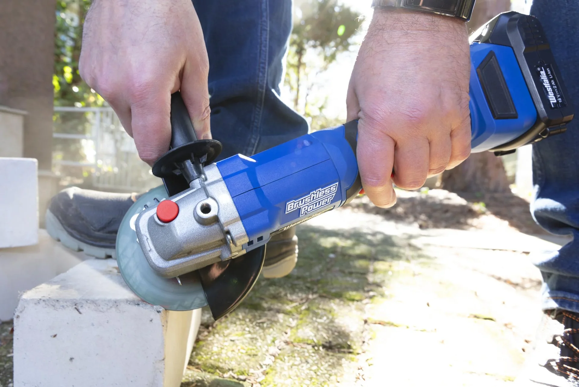 18V Winkelschleifer BL 125 mm WWSBL 125 - 0