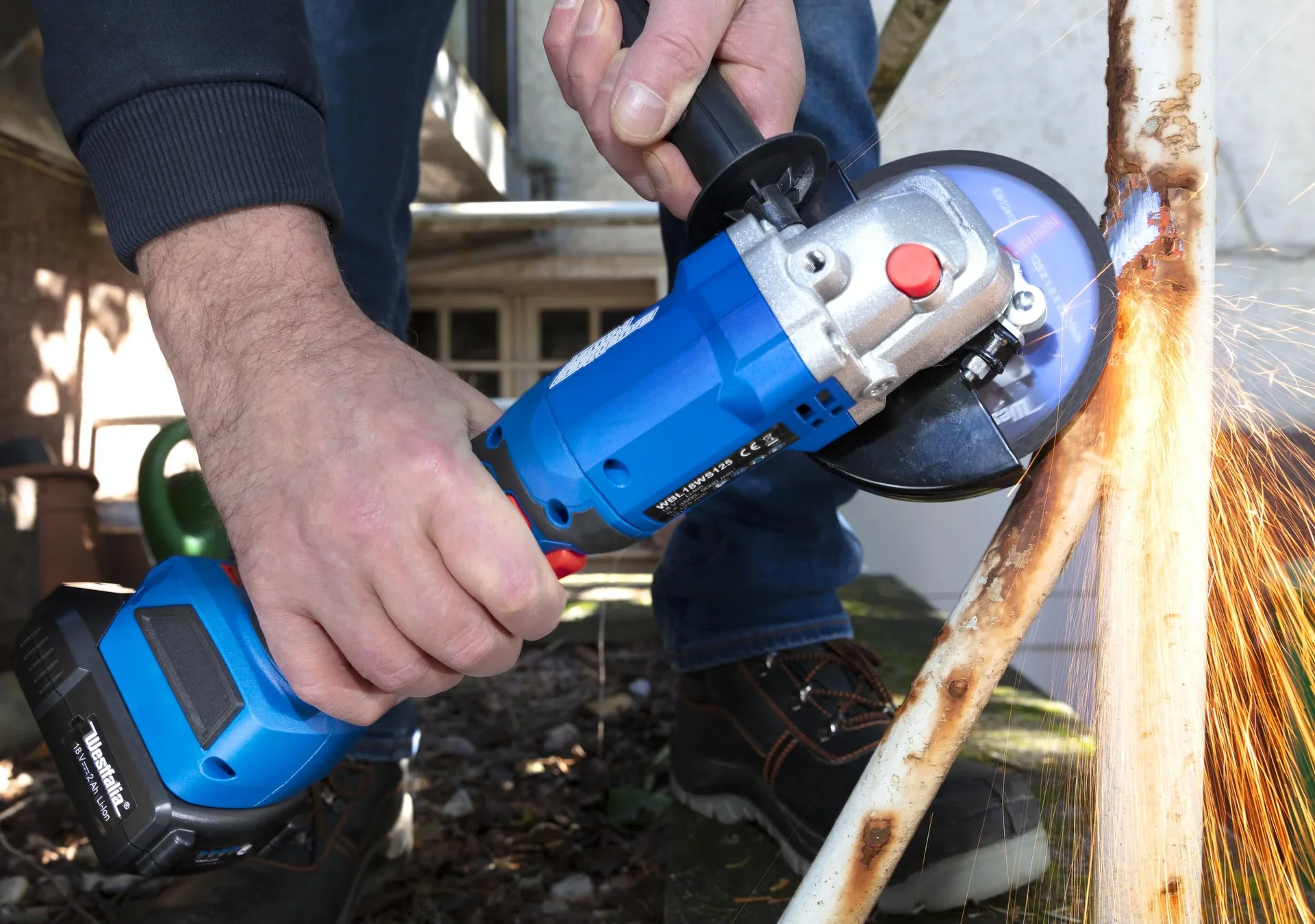 18V Winkelschleifer BL 125 mm WWSBL 125 - 1