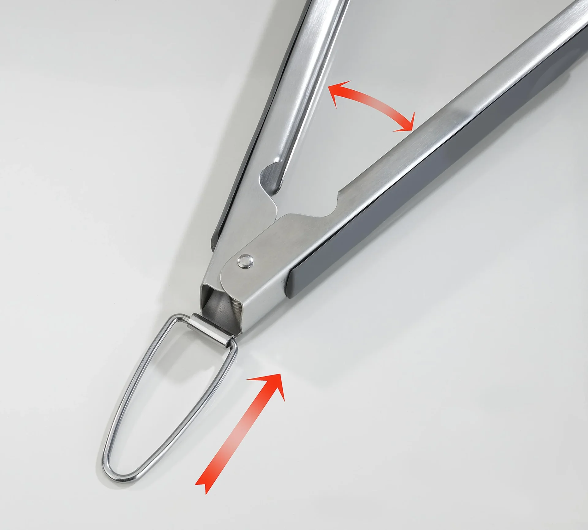 Grillzange, Edelstahl, 46,4cm - 2