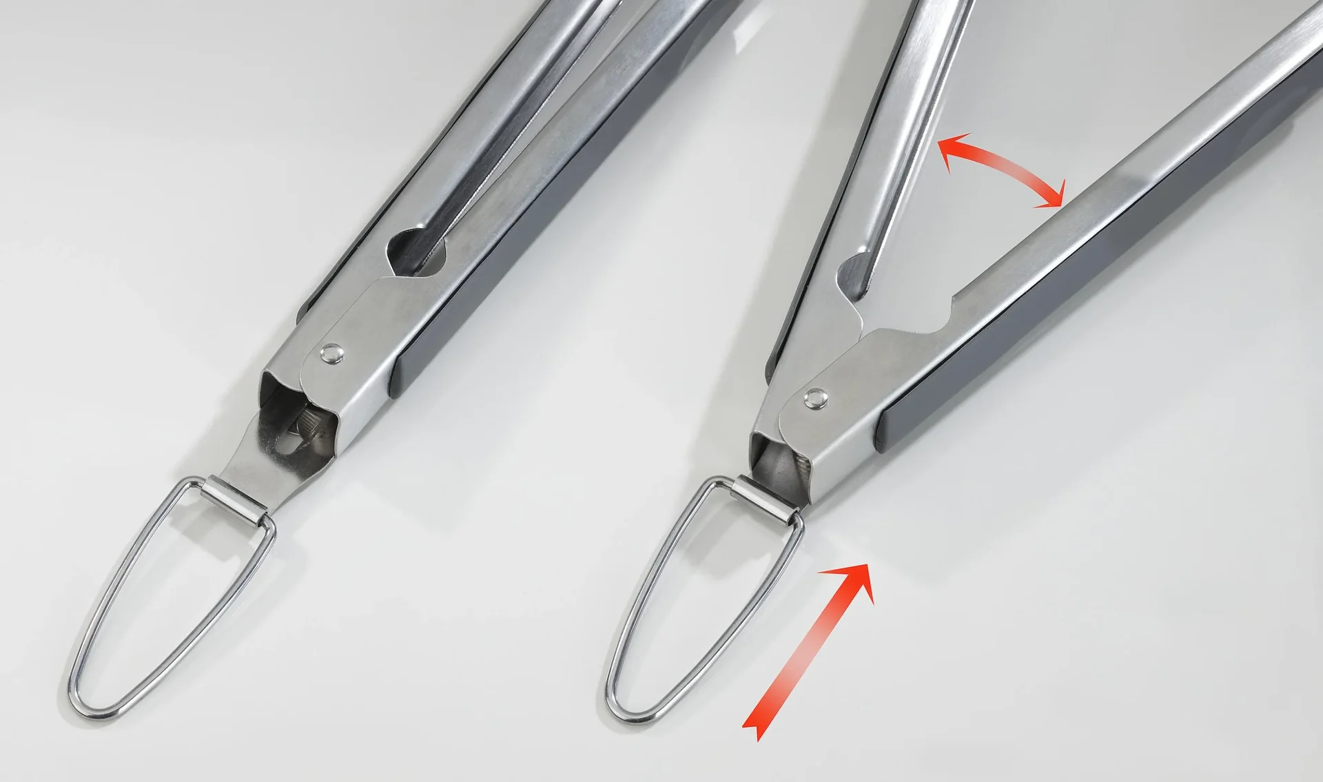 Grillzange, Edelstahl, 46,4cm - 3