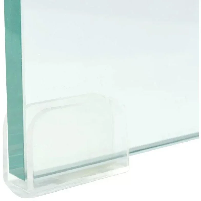 Fernsehmöbel/Monitorständer transparent 40x25x11 cm Glas - 1