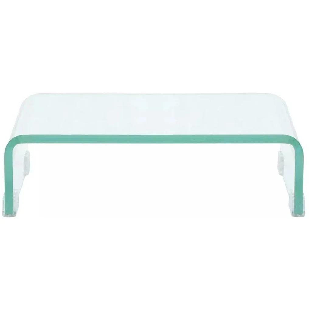 Fernsehmöbel/Monitorständer transparent 40x25x11 cm Glas - 3