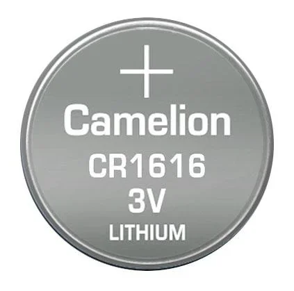 Lithium Knopfzelle CR1616, 3V - 1 Stück - 0