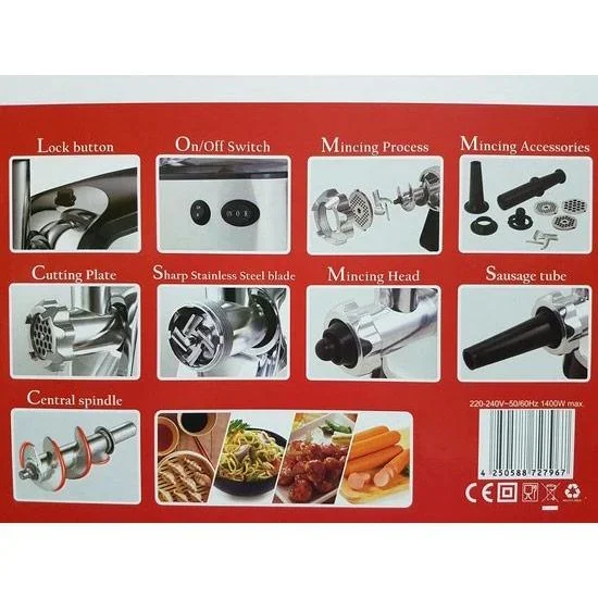 Elektrischer Fleischwolf EMG-1200.2 - 1400 Watt - 2