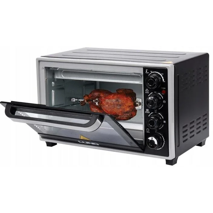 Elektro-Minibackofen - freistehend - 1600W - 230 °C - Heißluft - 6