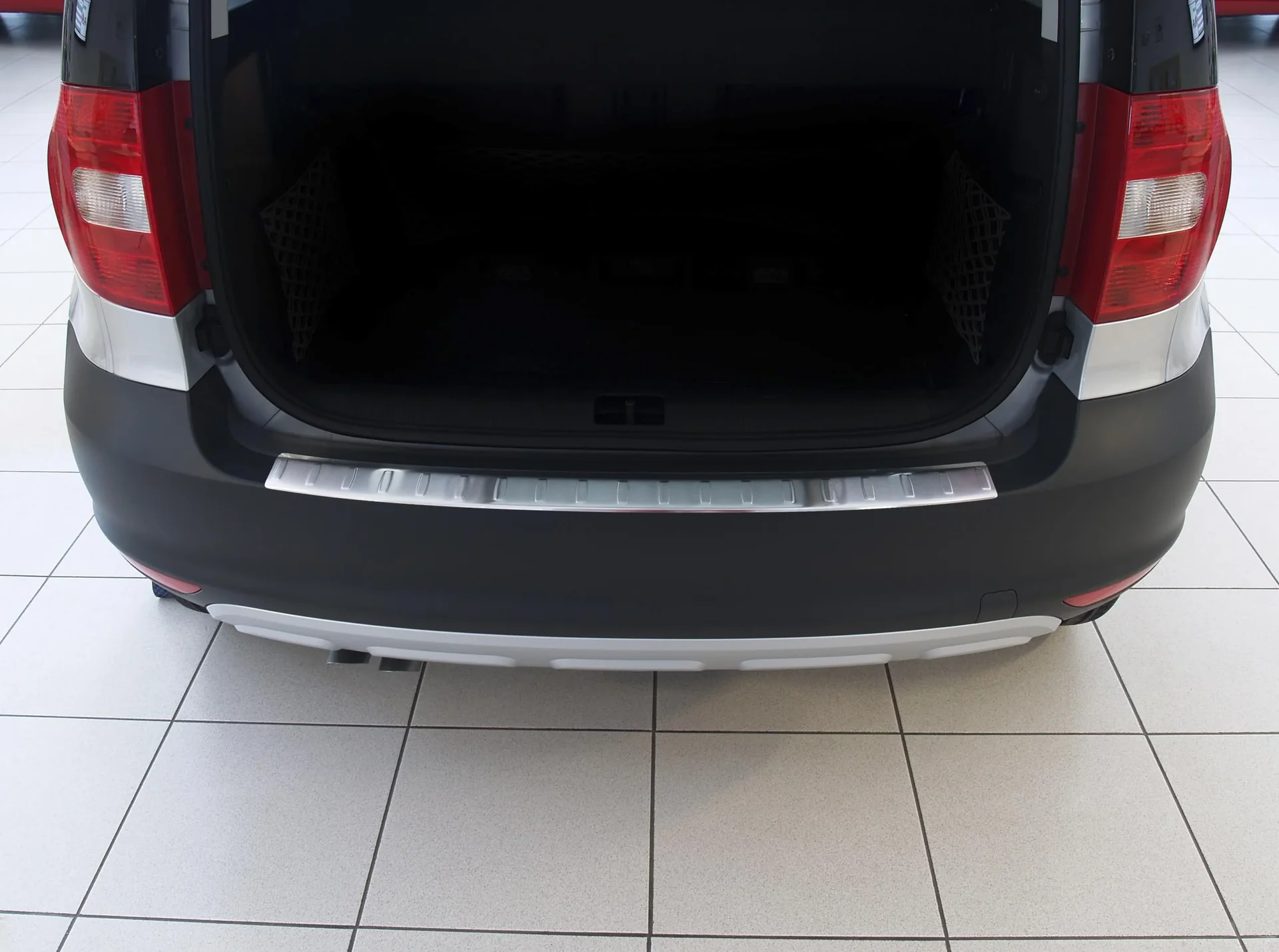 Ladekantenschutz Skoda Rapid / Edelstahl, Baujahr 2012-2015, FL 2015> - 6