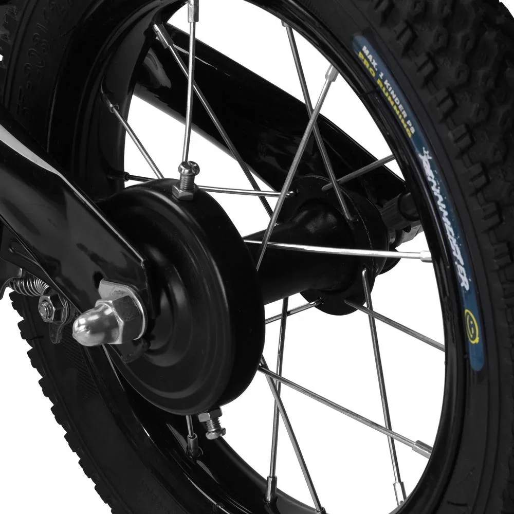 Laufrad mit grüner Federung - 2