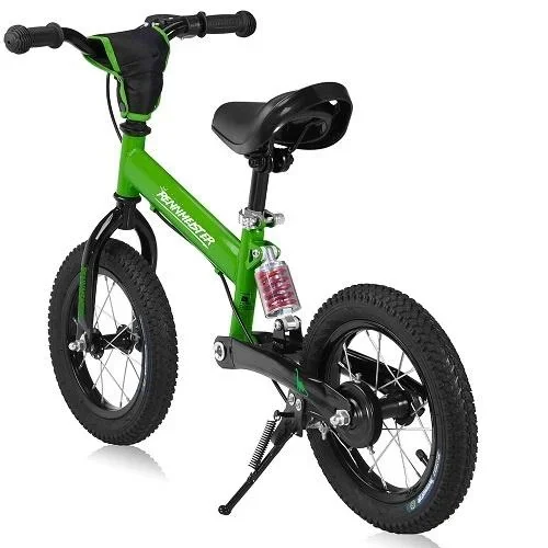 Laufrad mit grüner Federung - 4