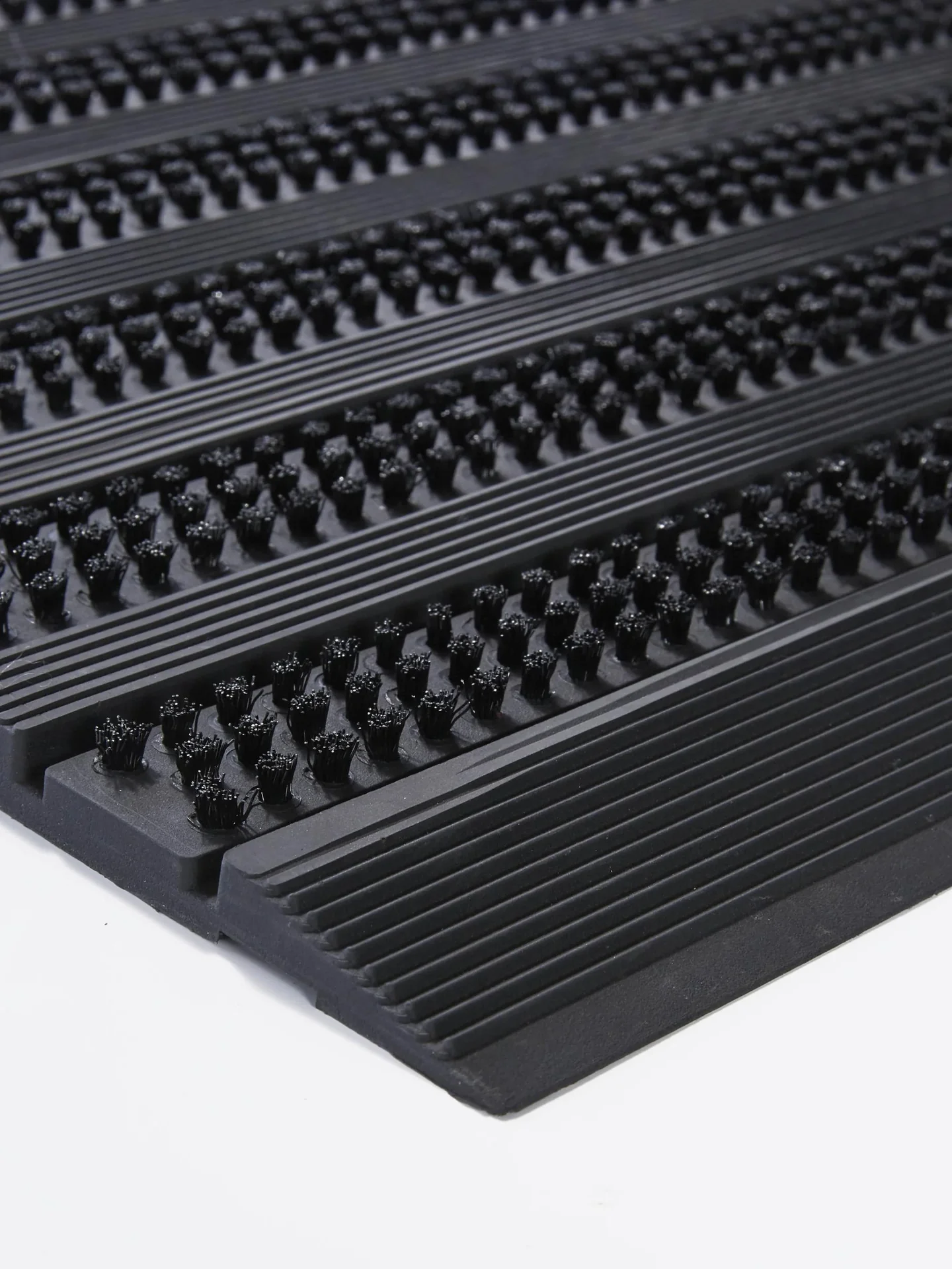 Gummi Bürstenfußmatte Grand Brush 48 x 78 cm anthrazit - 0