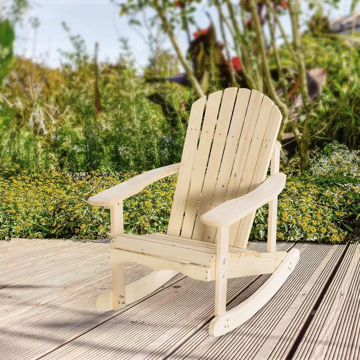 Gartenschaukelsitz - Kiefer - 74 x 97 x 92 cm - 3