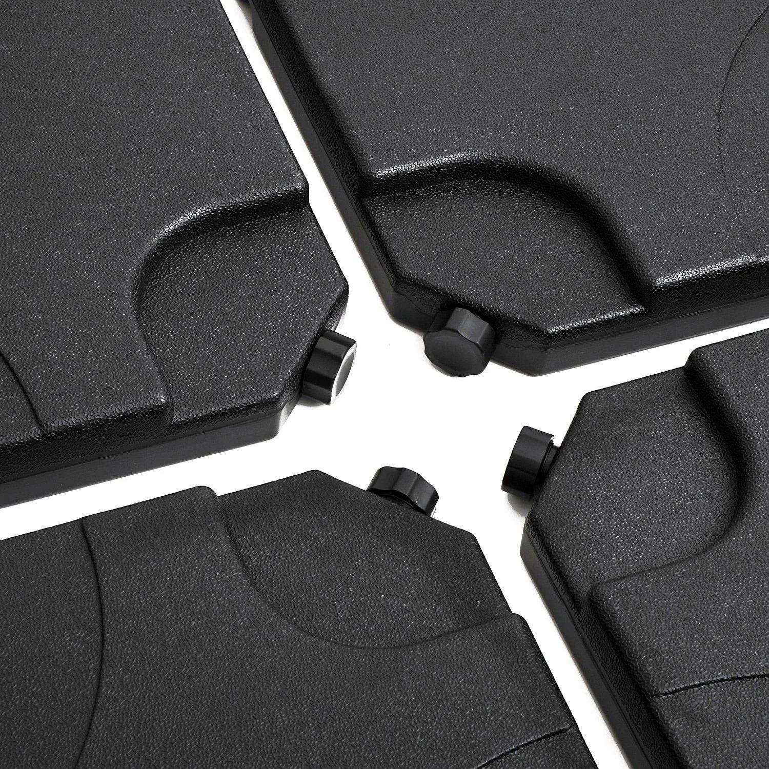 Behälter für Bodenkreuz befüllbar Sonnenschirmständer - 4