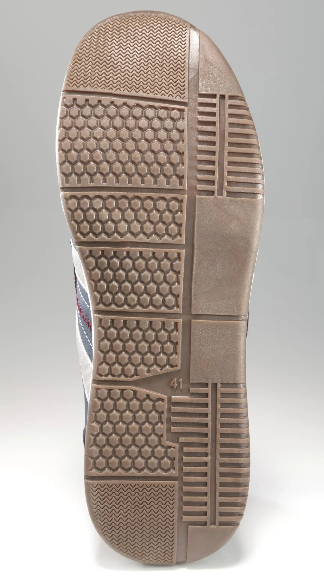 Slipper mit Klettverschluß, Farbe marine, Gr.46 - 0