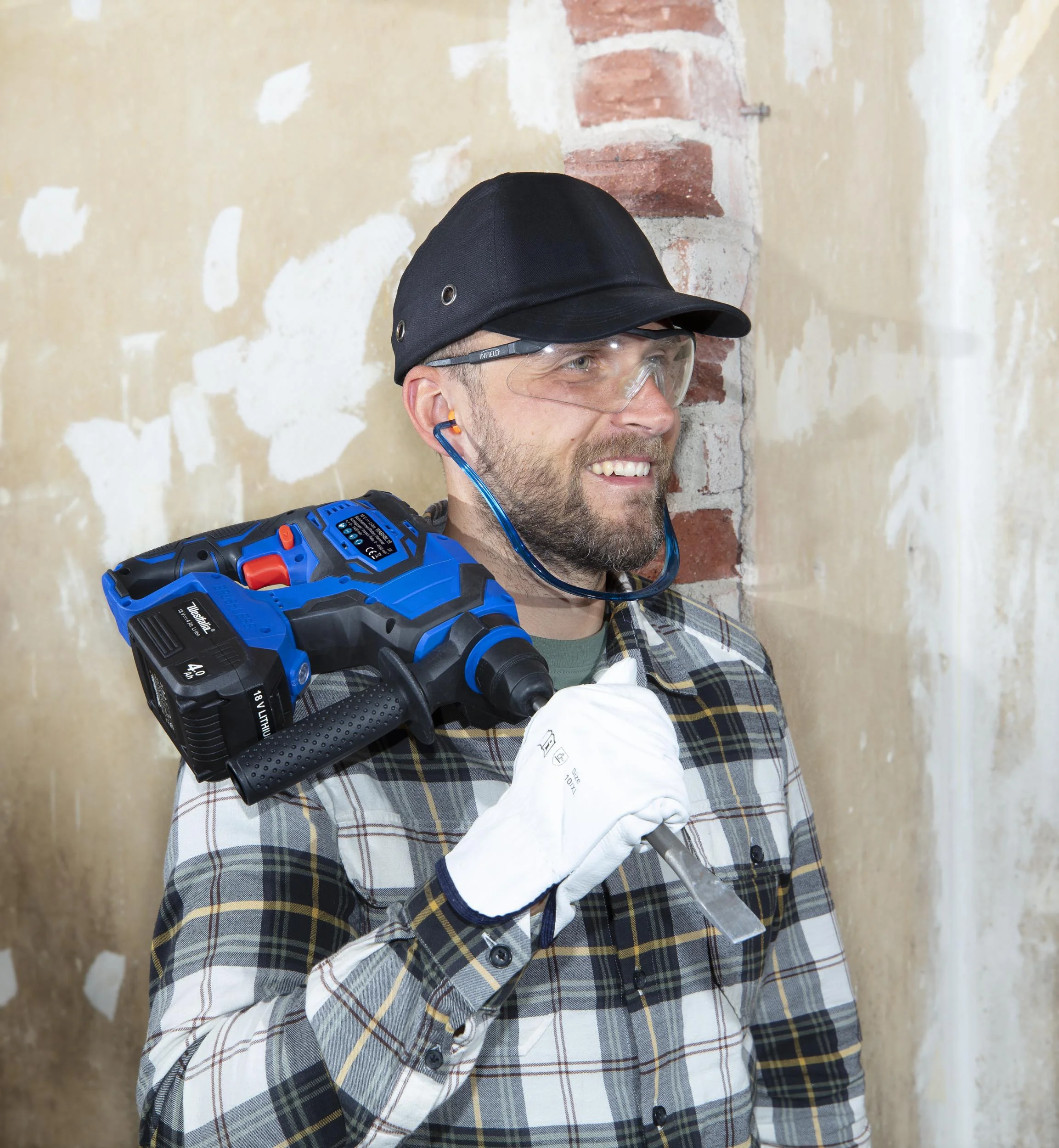 Sicherheitskappe, schwarz - 0