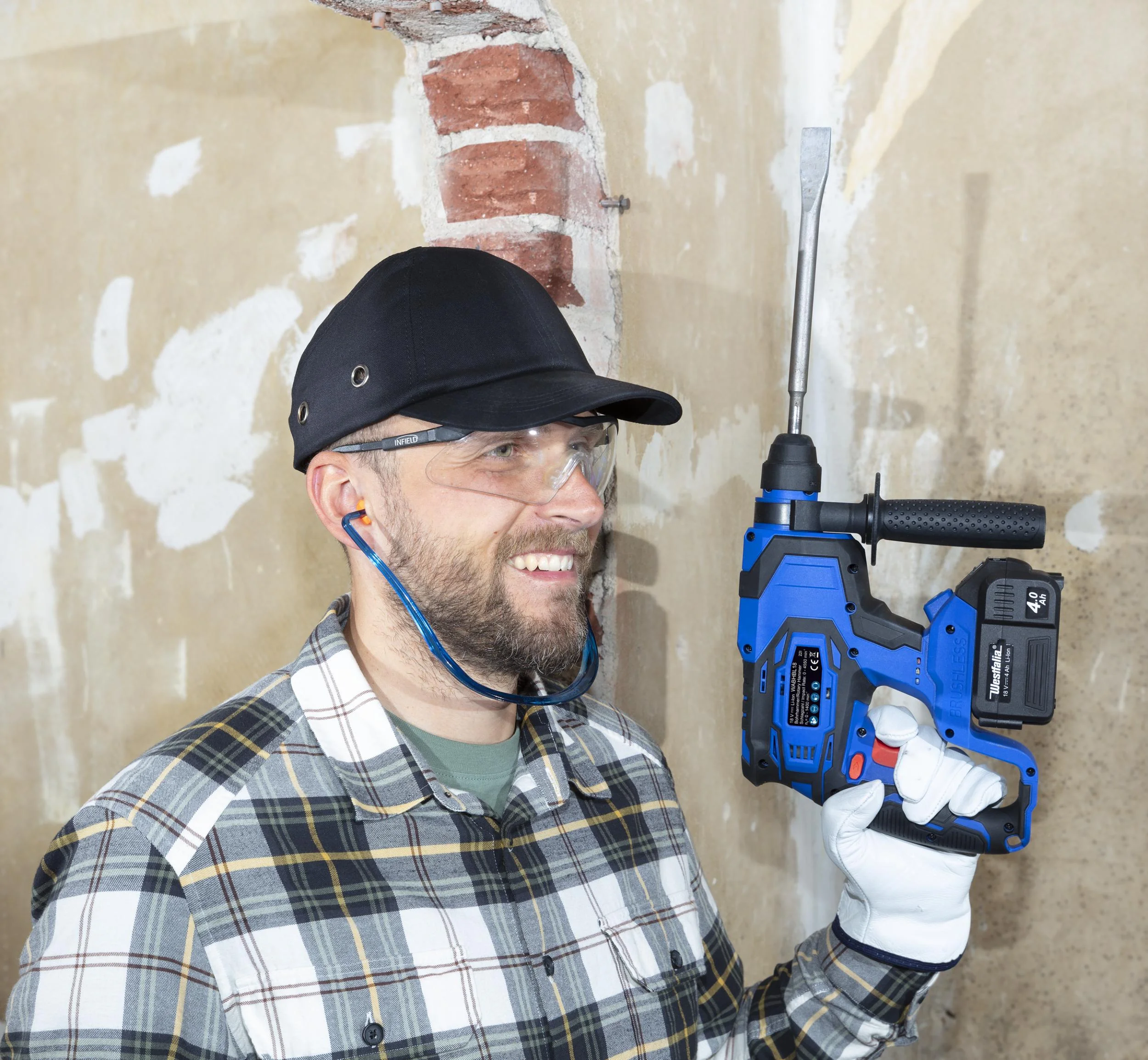 Sicherheitskappe, schwarz - 3