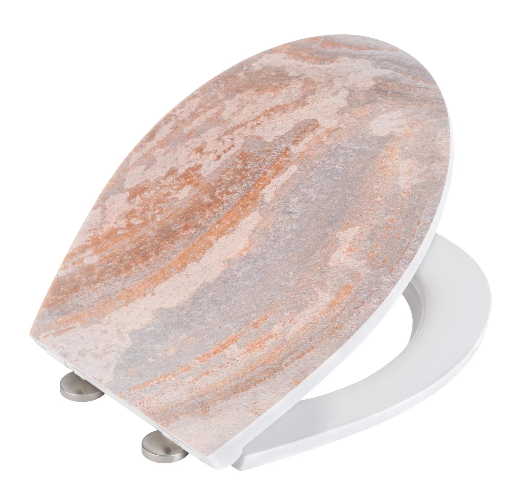 Premium WC-Sitz Canyon mit Relief, aus antibakteriellem Duroplast, mit Absenkautomatik - 4