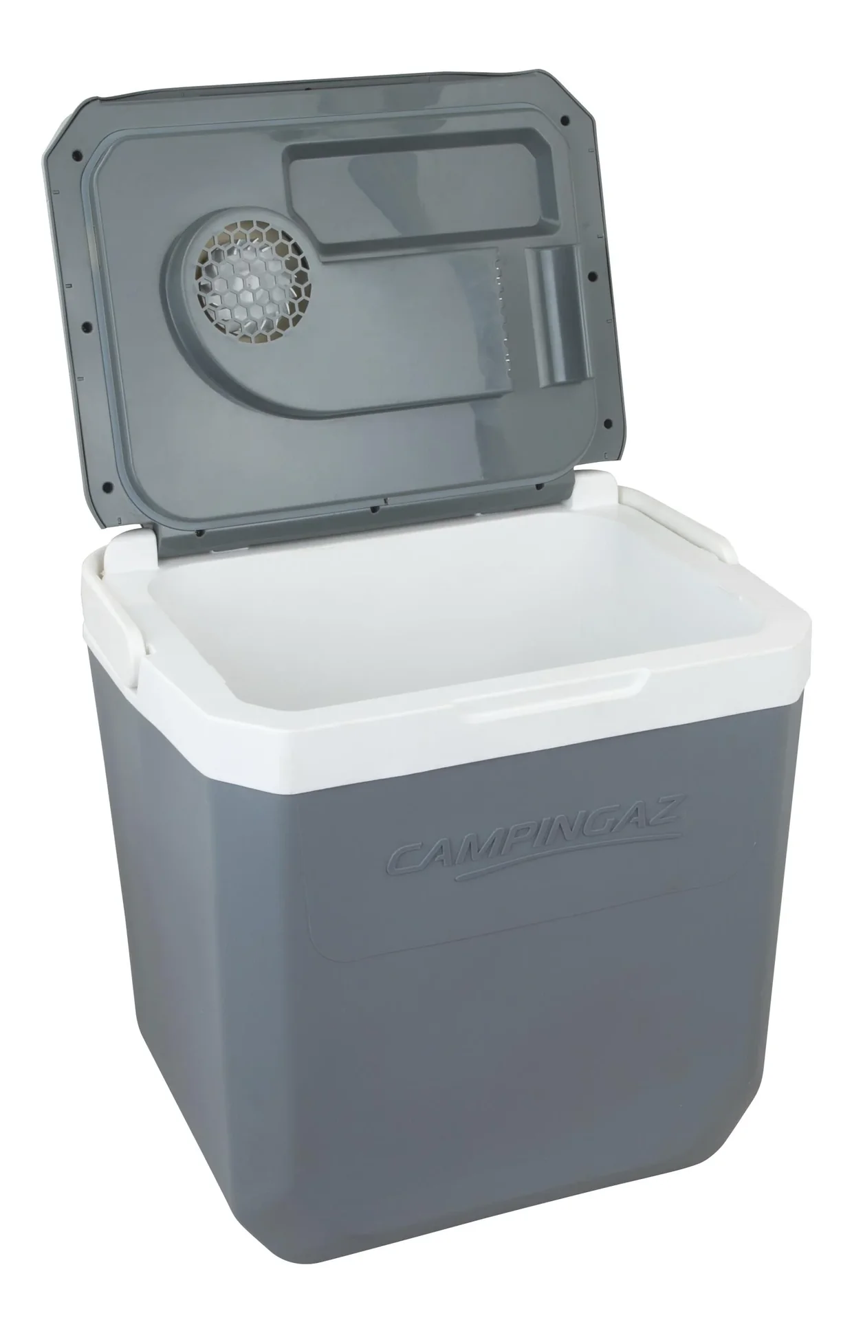 Powerbox  Plus 28L  Thermoelektrische Kühlbox mit 28L Fassungsvermögen, antimikrobielle Innenwände, 12 V Stecker - 1