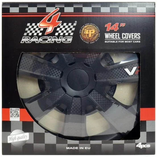 Radblendenset VR Carbon 14Zoll schwarz - 1