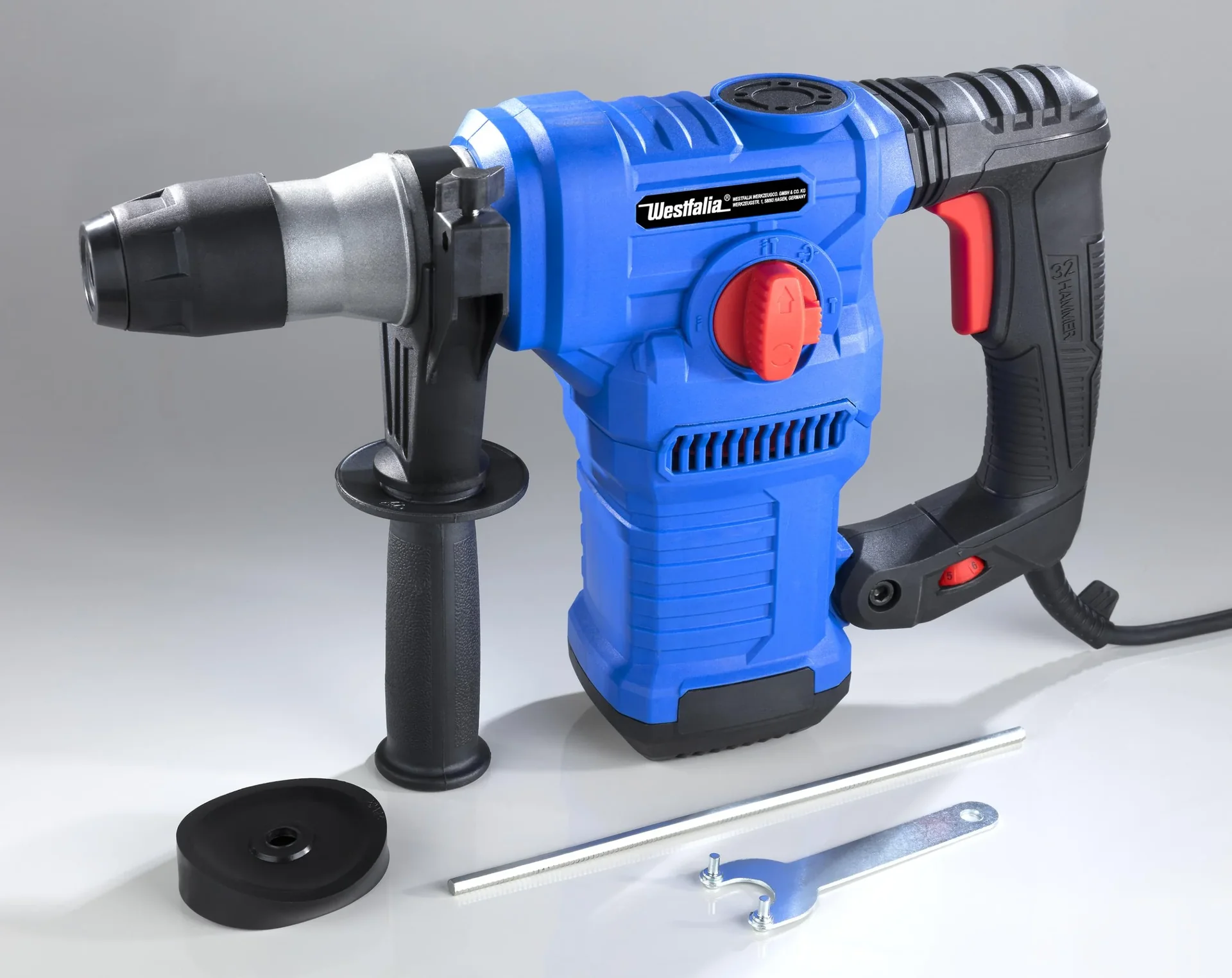 Bohr- und Meißelhammer WBMH1500, SDS-Plus - 5