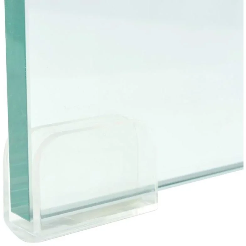 Transparenter TV-Schrank/Monitorständer 110x30x13 cm Glas - 0
