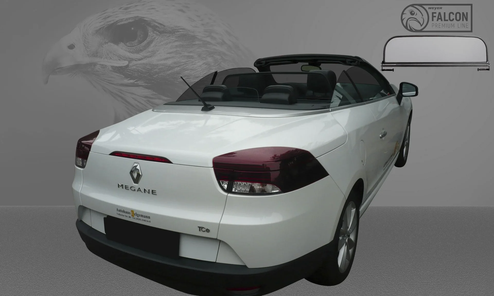 Cabrio Windschott - Premium-Line Renault Megane CC III, Baujahr 2010> - 0