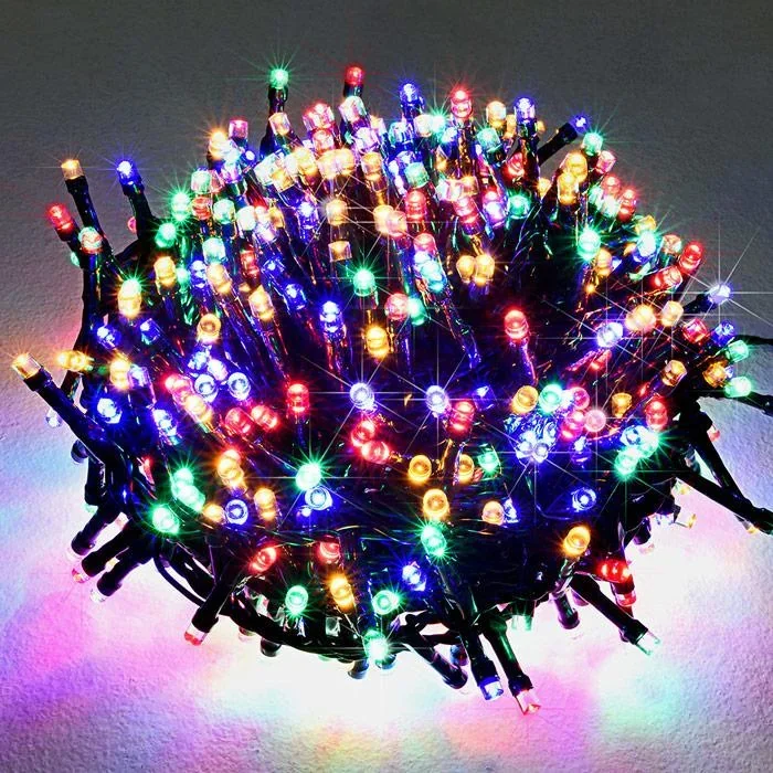 LED-Weihnachtsbeleuchtung 14m mit 700 LEDs für den Innen- und Außenbereich Multicolor inkl. Fernbedienung - 3