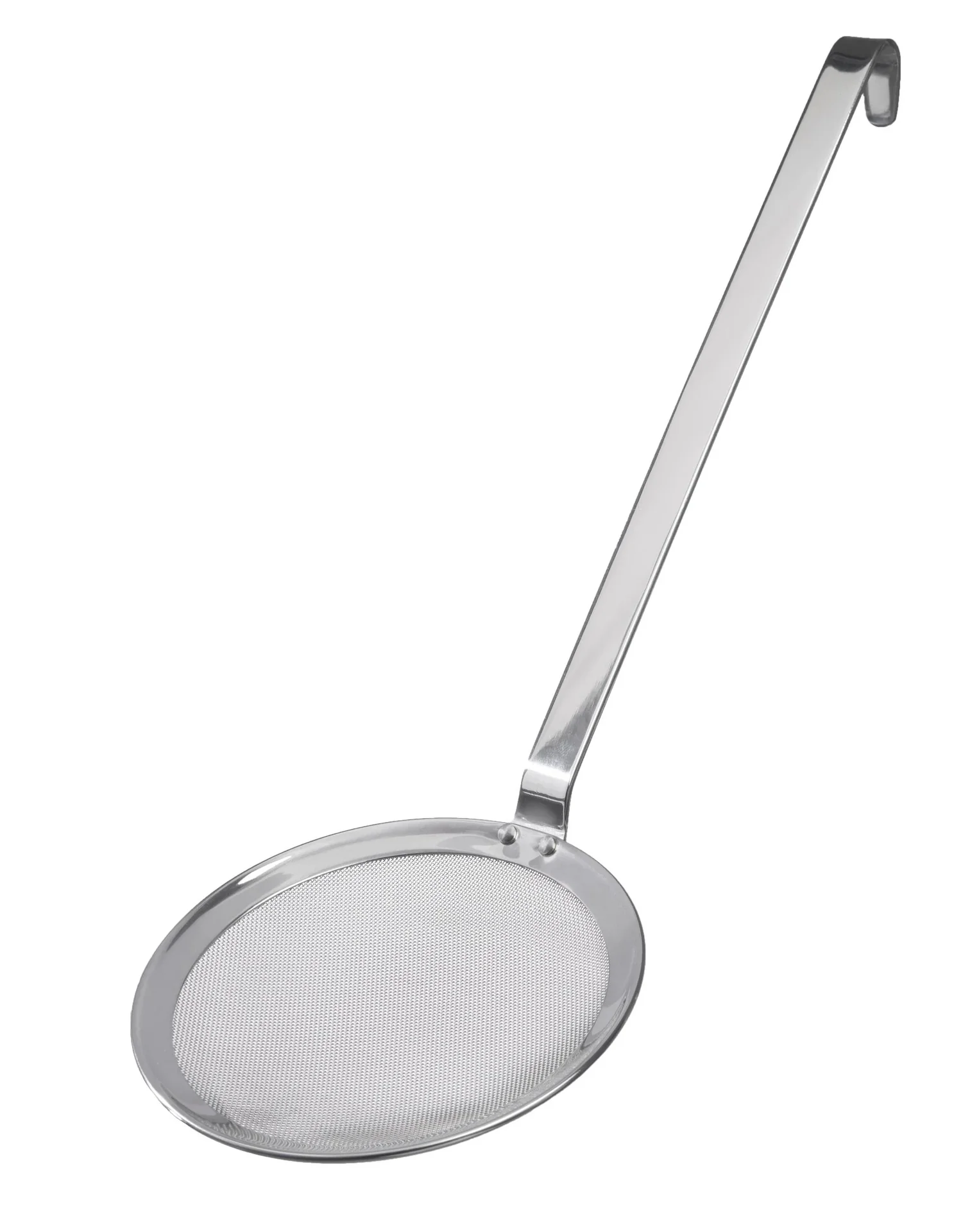 Profi Sieblöffel mit Feinsieb, Edelstahl, 38 cm - 1
