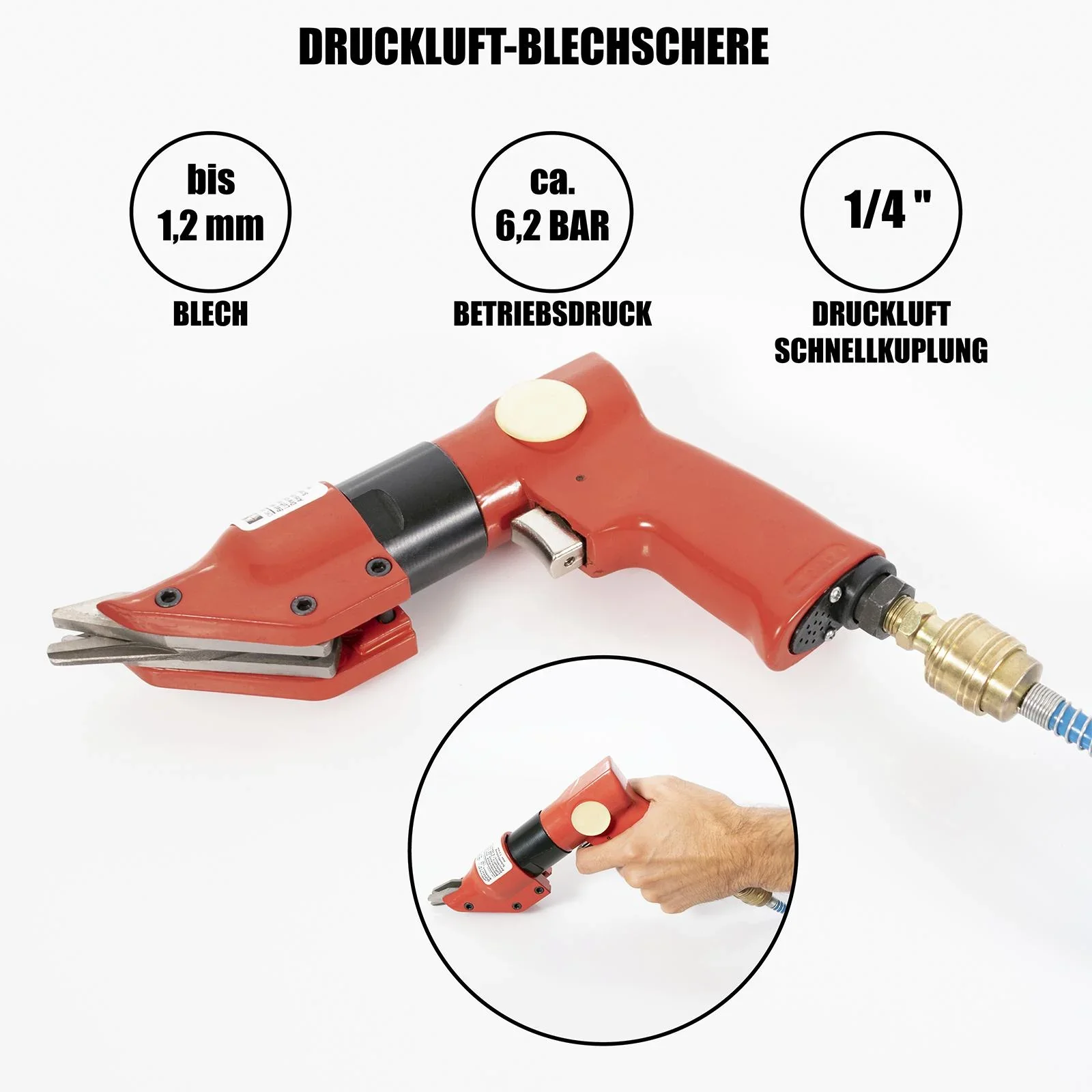 Druckluft-Blechschere - 2