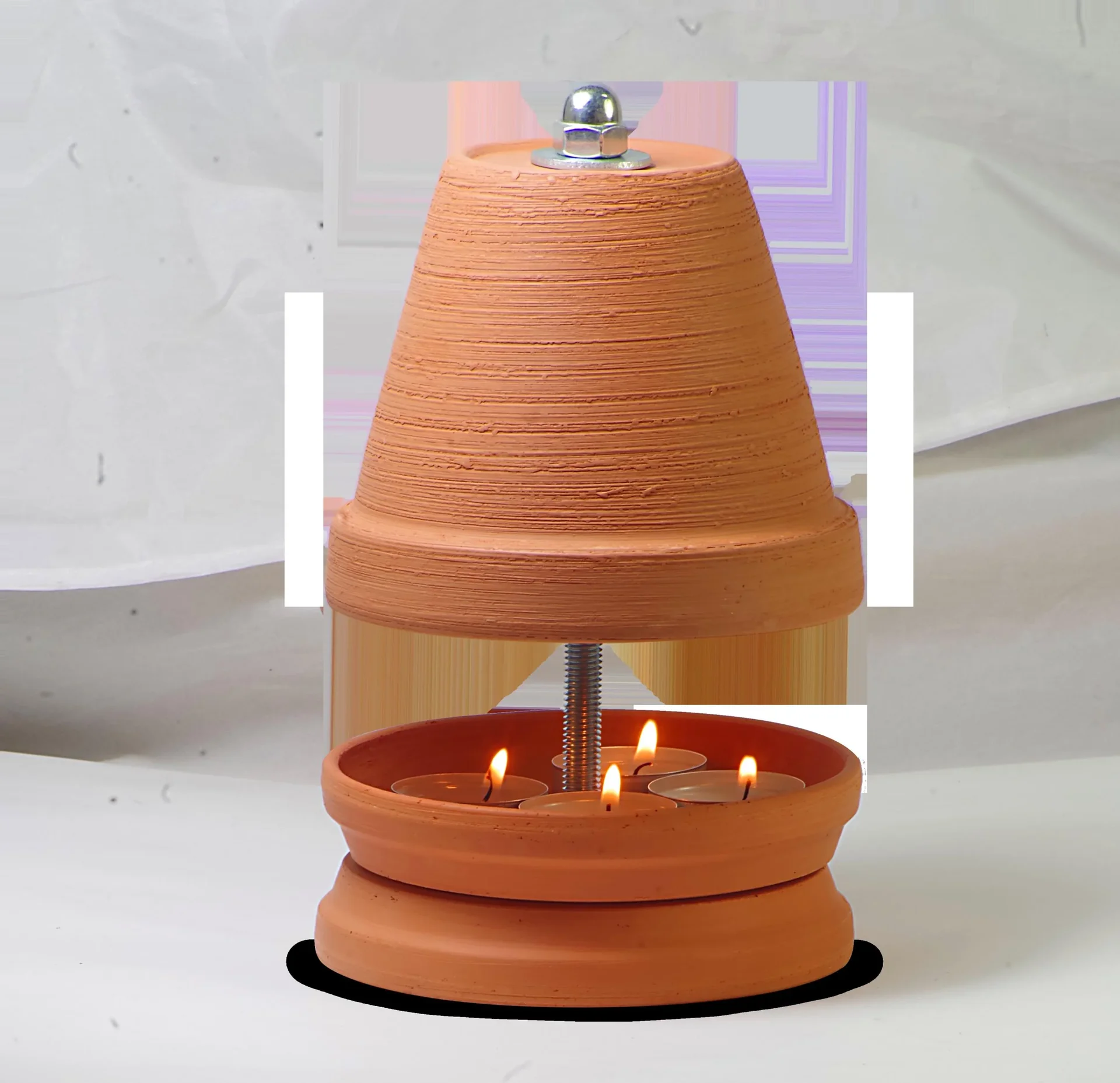 Teelichtofen inklusive 4 Teelichter - 2