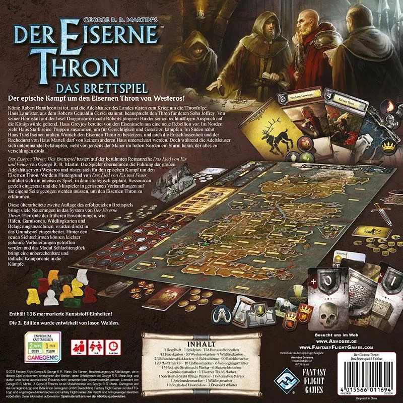 Der Eiserne Thron: Das Brettspiel 2. Edition - 1