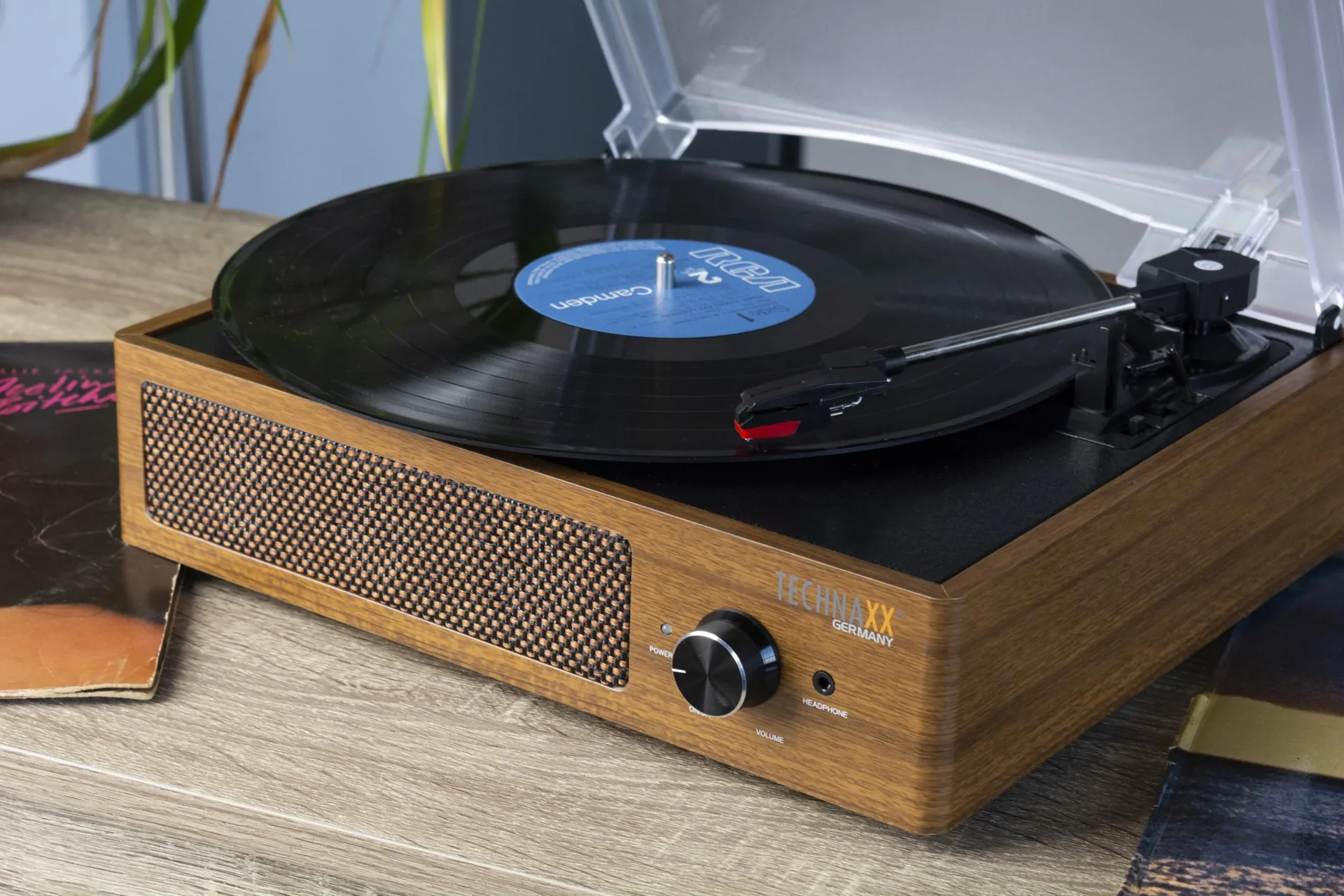 Retro Plattenspieler mit Aufnahmefunktion, Bluetooth - 4