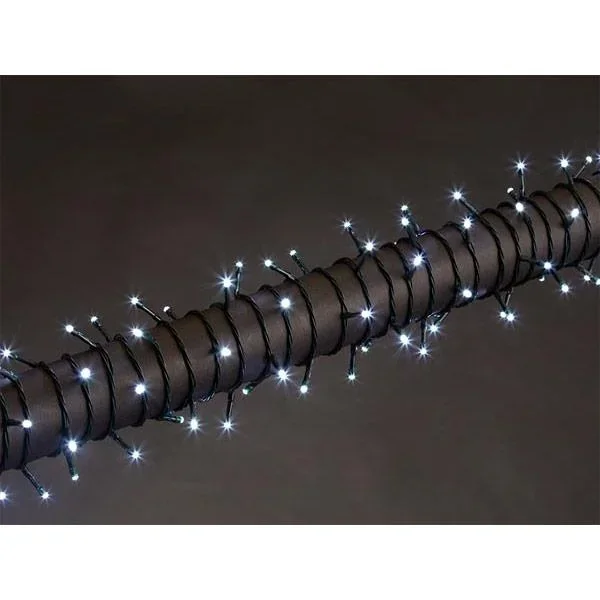 Vellight Weihnachtsbeleuchtung - 20m - 300 LEDs - Weiß - Innen & Außen - 6