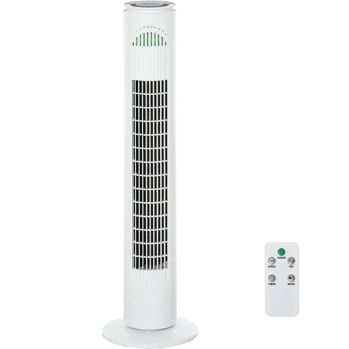 Turmventilator mit 3 Belüftungsstufen weiß - 8